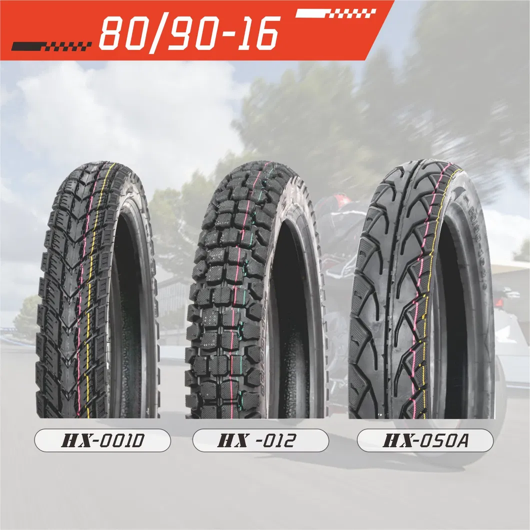 Neum&aacute;tico/neum&aacute;tico sin c&aacute;mara para motocicleta de KOOPER 6PR/8PR de 16 pulgadas (80/90-16) con el PUNTO ISO Neum&aacute;tico 